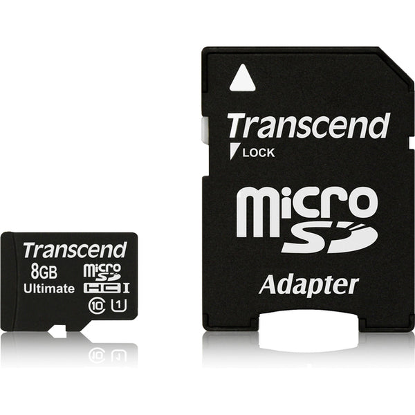 Transcend Ultimate 8 GB Class 10-UHS-I microSDHC