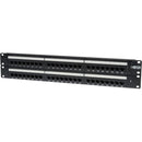 Tripp Lite 48-Port Cat6 Cat5 Patch Panel Rackmount 110 Punch Down RJ45 Ethernet 1URM 568B - American Tech Depot