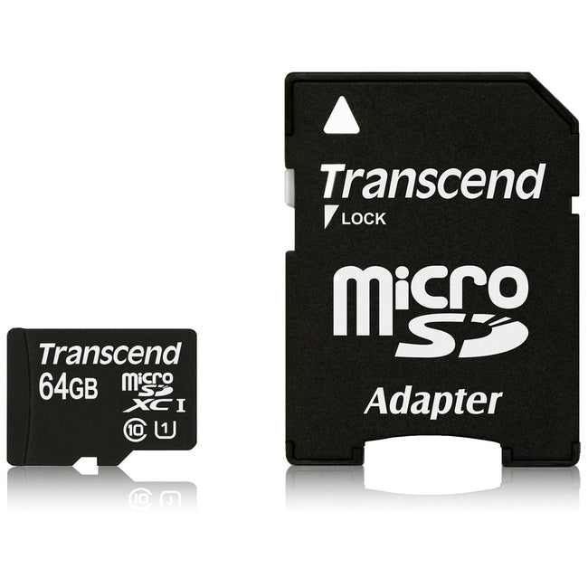 Transcend 64 GB Class 10-UHS-I microSDXC