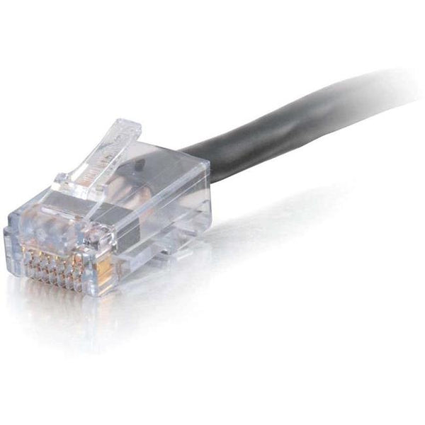 C2G 10ft Cat6 Non-Booted Network Patch Cable (Plenum-Rated) - Black - American Tech Depot