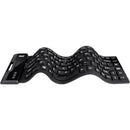 Adesso AKB-212UB - Antimicrobial Waterproof Flex Keyboard (Mini Size)