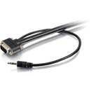 C2G 25ft Select VGA + 3.5mm Stereo Audio Cable-In-Wall CMG-Rated VGA Cable - American Tech Depot