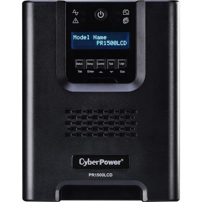 CyberPower Smart App Sinewave PR1500LCD 1500VA Pure Sine Wave Mini-Tower LCD UPS - American Tech Depot