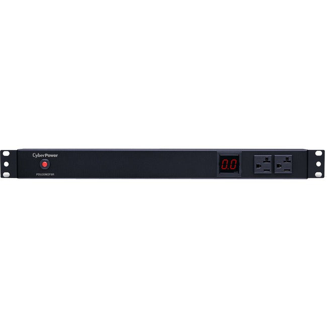 CyberPower PDU20M2F8R 100 - 125 VAC 20A Metered PDU