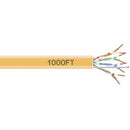 Black Box GigaTrue 550 CAT6, 550-MHz Solid Bulk Cable, 1000-ft. (304.8-m), PVC, Orange - American Tech Depot