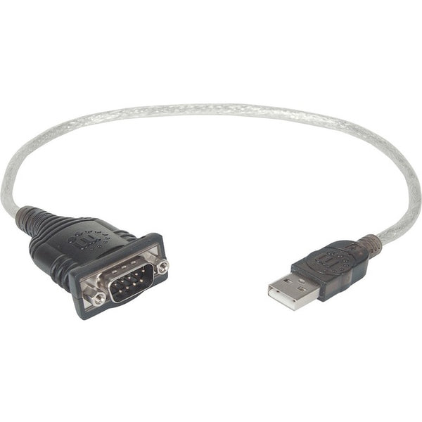 Manhattan USB to 1 Serial Device Converter, Retail Pkg. - American Tech Depot