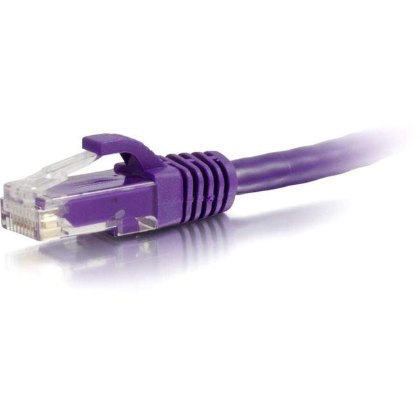 C2G-9ft Cat6 Snagless Unshielded (UTP) Network Patch Cable - Purple - American Tech Depot