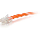 C2G-50ft Cat6 Non-Booted Unshielded (UTP) Network Patch Cable - Orange - American Tech Depot