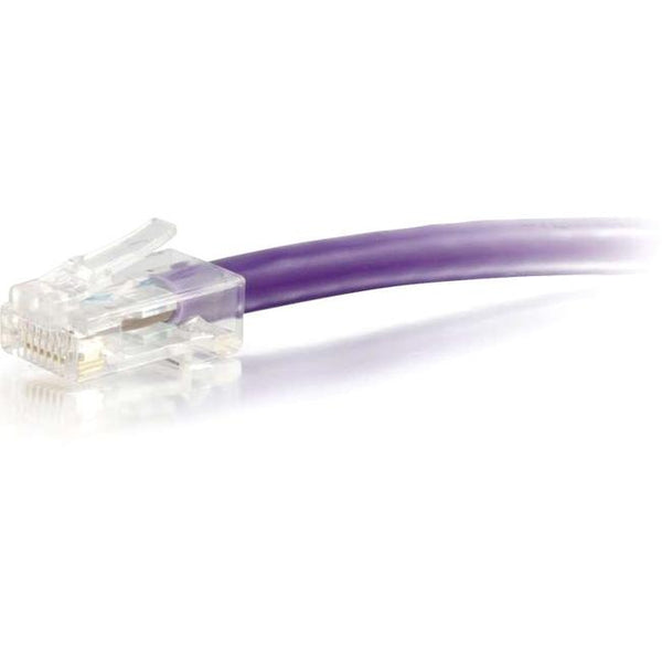 C2G-30ft Cat6 Non-Booted Unshielded (UTP) Network Patch Cable - Purple - American Tech Depot