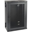 Tripp Lite 18U Wall Mount Rack Enclosure Server Cabinet Hinged Wallmount 13" Depth - American Tech Depot