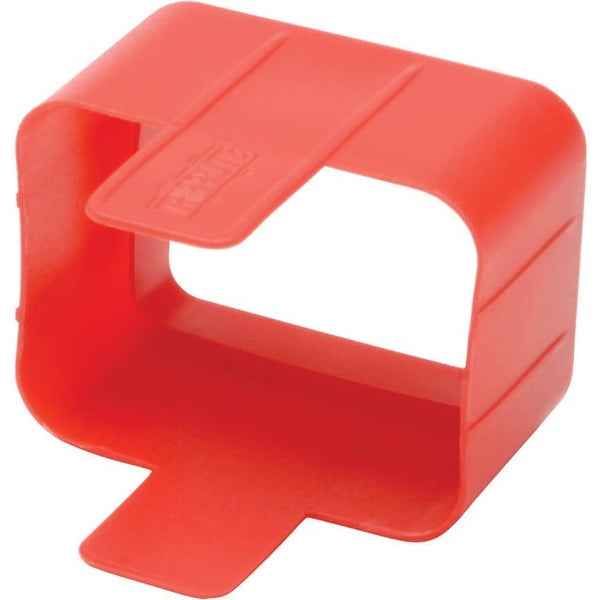 Tripp Lite PDU Plug Lock Connector C20 Power Cord to C19 Outlet Red 100pk - American Tech Depot