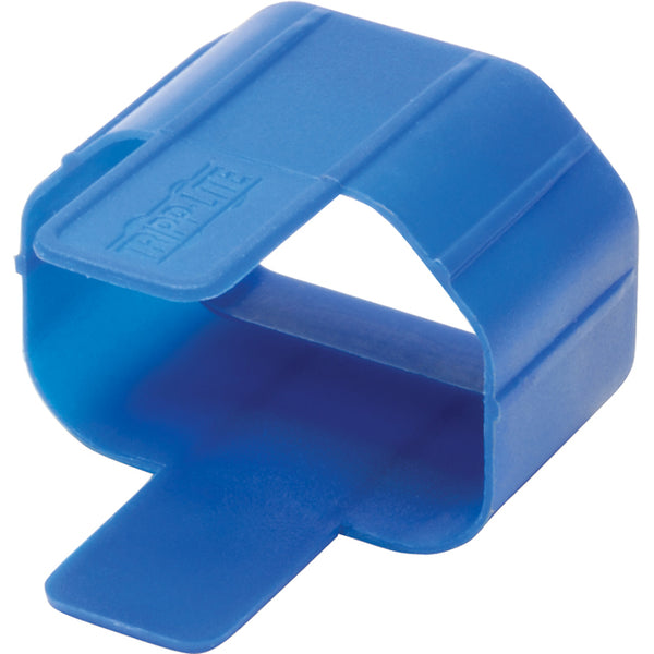 Tripp Lite PDU Plug Lock Connector C14 Power Cord to C13 Outlet Blue 100pk - American Tech Depot