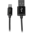 StarTech.com 1m (3ft) Black Apple® 8-pin Lightning Connector to USB Cable for iPhone - iPod - iPad - American Tech Depot