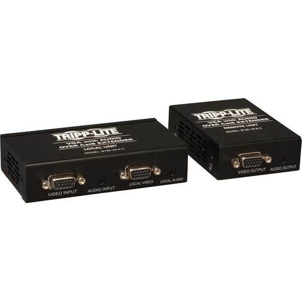 Tripp Lite VGA & Audio over Cat5-Cat6 Video Extender Kit Transmitter Receiver TAA GSA - American Tech Depot