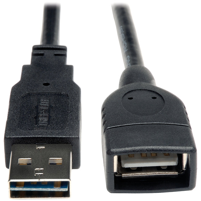 Tripp Lite 10ft USB 2.0 High Speed Extension Cable Reversible A to A M-F - American Tech Depot