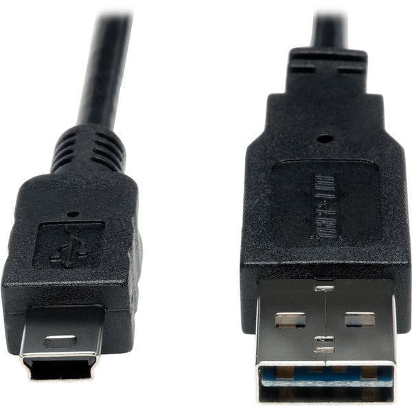Tripp Lite 3ft USB 2.0 High Speed Converter Adapter Cable Reversible A to 5Pin Mini B M-M - American Tech Depot