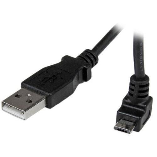 StarTech.com 1m Micro USB Cable - A to Up Angle Micro B - American Tech Depot