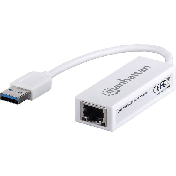 Manhattan Hi-Speed USB Fast Eternet Adapter - American Tech Depot