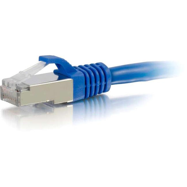 C2G-12ft Cat6a Snagless Shielded (STP) Network Patch Cable - Blue - American Tech Depot