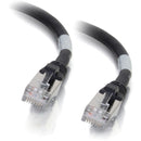 C2G-1ft Cat6a Snagless Shielded (STP) Network Patch Cable - Black - American Tech Depot