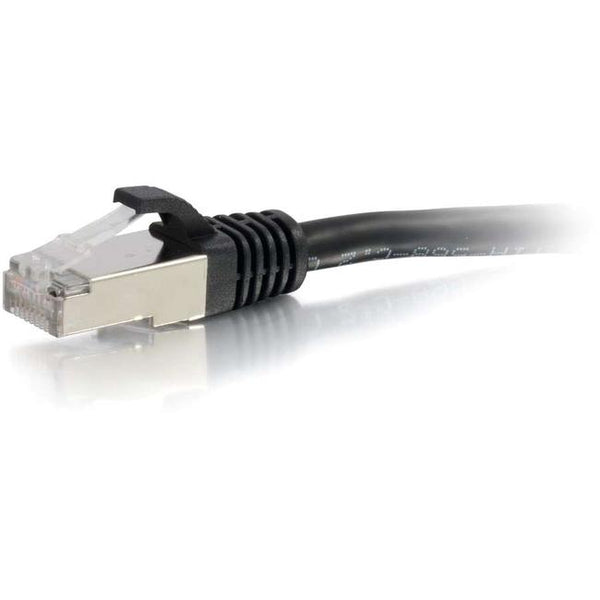 C2G-9ft Cat6a Snagless Shielded (STP) Network Patch Cable - Black - American Tech Depot