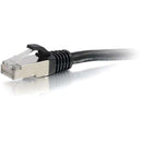 C2G-5ft Cat6 Snagless Shielded (STP) Network Patch Cable - Black - American Tech Depot