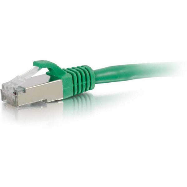 C2G-4ft Cat6 Snagless Shielded (STP) Network Patch Cable - Green - American Tech Depot