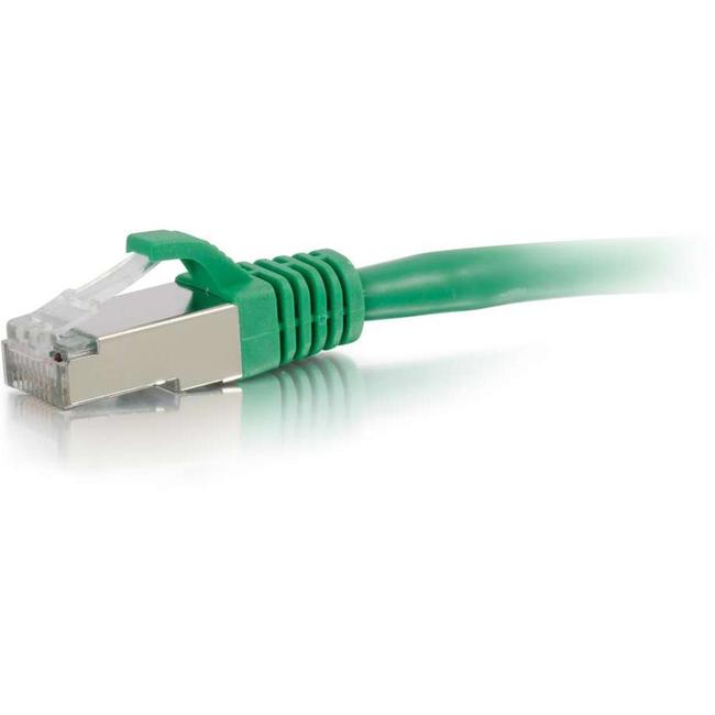 C2G-4ft Cat6 Snagless Shielded (STP) Network Patch Cable - Green - American Tech Depot