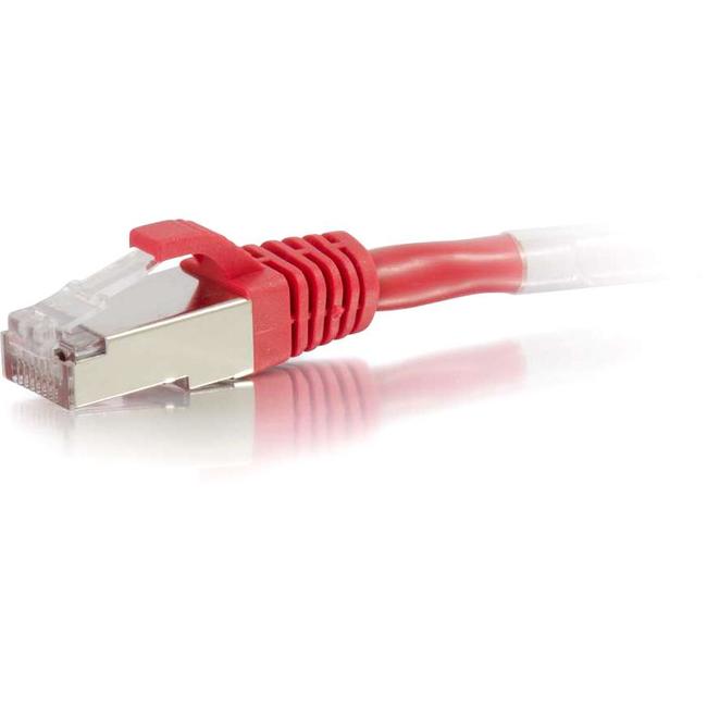 C2G 4ft Cat6 Snagless Shielded (STP) Network Patch Cable - Red - American Tech Depot