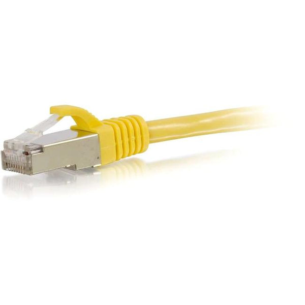 C2G-7ft Cat6 Snagless Shielded (STP) Network Patch Cable - Yellow - American Tech Depot