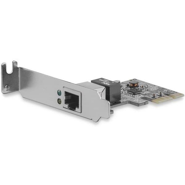 StarTech.com 1 Port PCI Express PCIe Gigabit NIC Server Adapter Network Card - Low Profile - American Tech Depot