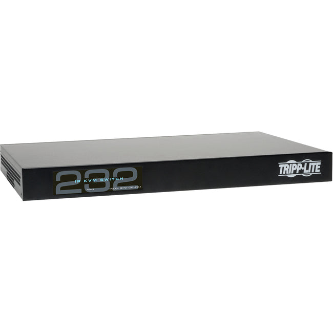 Tripp Lite 32-Port Cat5 IP KVM Switch 1 Local 2 Remote User 1URM Rackmount - American Tech Depot