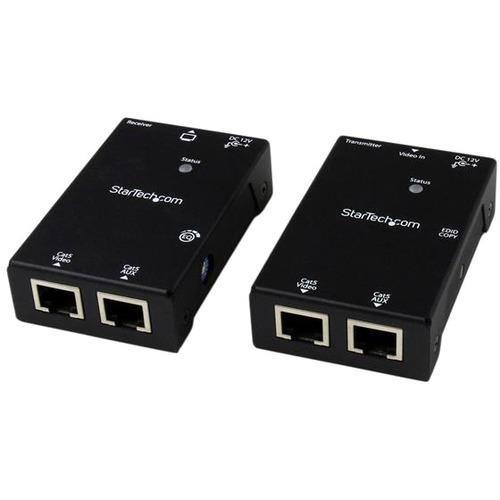 StarTech.com HDMI Over CAT5-CAT6 Extender with Power Over Cable - 165 ft (50m) - American Tech Depot