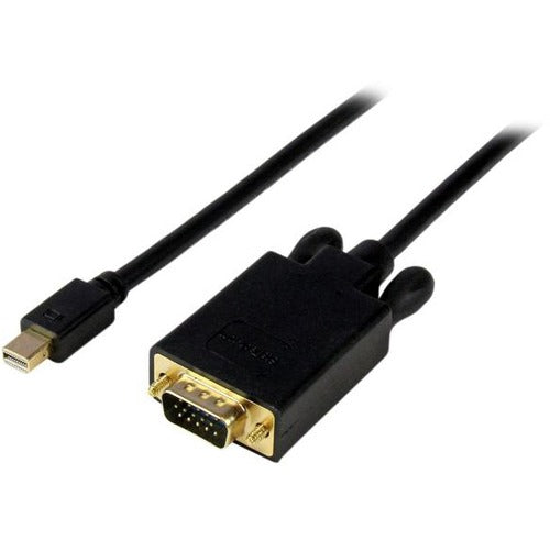 StarTech.com 3 ft Mini DisplayPort to VGAAdapter Converter Cable - mDP to VGA 1920x1200 - Black - American Tech Depot
