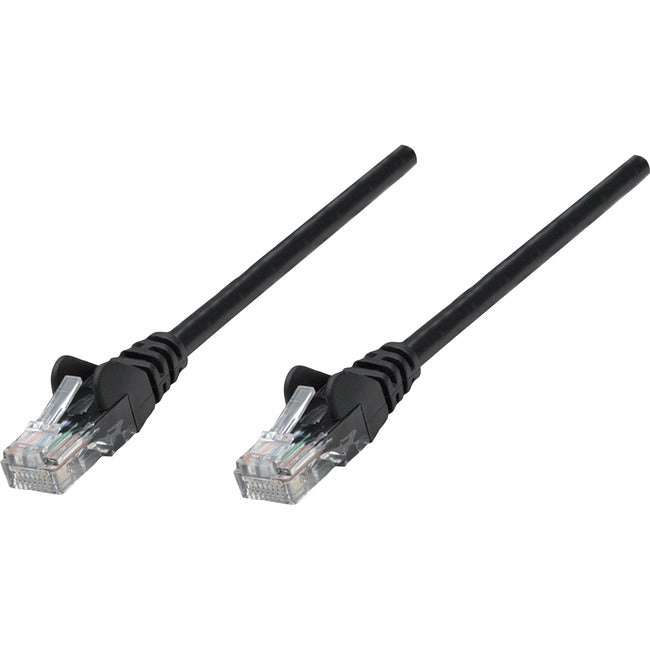 Intellinet Network Solutions Cat5e UTP Network Patch Cable, 5 ft (1.5 m), Black - American Tech Depot
