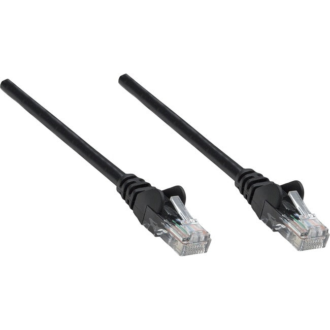 Intellinet Network Solutions Cat5e UTP Network Patch Cable, 7 ft (2.0 m), Black - American Tech Depot