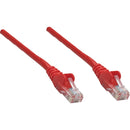 Intellinet Network Solutions Cat5e UTP Network Patch Cable, 25 ft (7.5 m), Red - American Tech Depot