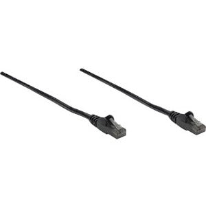 Intellinet Network Solutions Cat6 UTP Network Patch Cable, 3 ft (1.0 m), Black - American Tech Depot