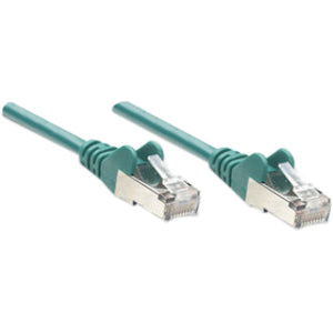 Intellinet Network Solutions Cat6 UTP Network Patch Cable, 5 ft (1.5 m), Green - American Tech Depot