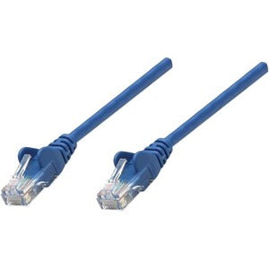 Intellinet Network Solutions Cat6 UTP Network Patch Cable, 5 ft (1.5 m), Blue
