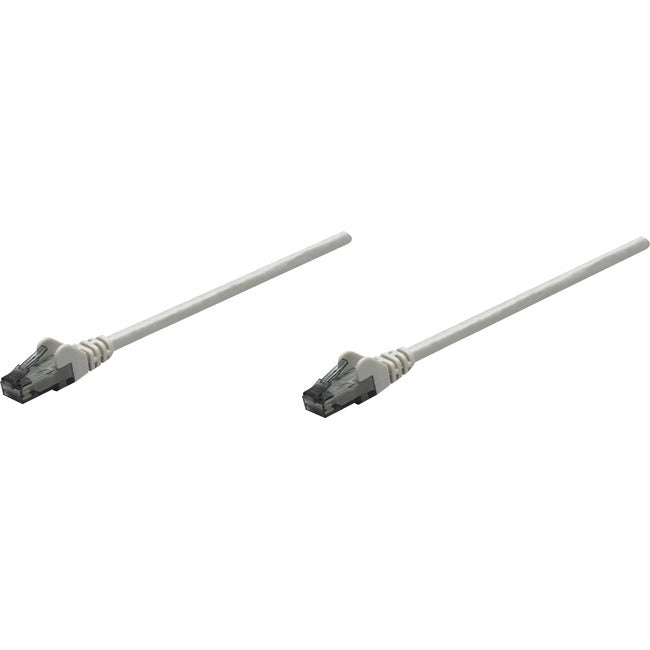 Intellinet Network Solutions Cat6 UTP Network Patch Cable, 25 ft (7.5 m), Gray - American Tech Depot