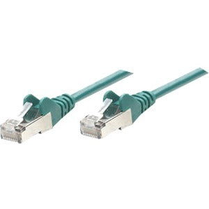 Intellinet Network Solutions Cat6 UTP Network Patch Cable, 25 ft (7.5 m), Green