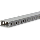 StarTech.com 2in x 1in Open Slot Wiring Cable Raceway Duct with Cover - Open Slot - Cable raceway - gray - 2 m