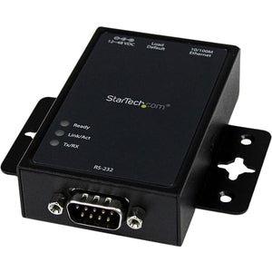 StarTech.com 1 Port RS232 Serial to IP Ethernet Converter - Device Server - Aluminum