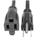 Tripp Lite 3ft Power Cord Extension Cable 5-15P to 5-15R 13A 16AWG 3' - American Tech Depot