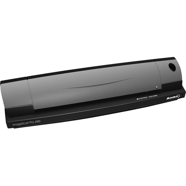 ImageScan Pro 490i Duplex Document & Card Scanner Bundled w- AmbirScan for athenahealth