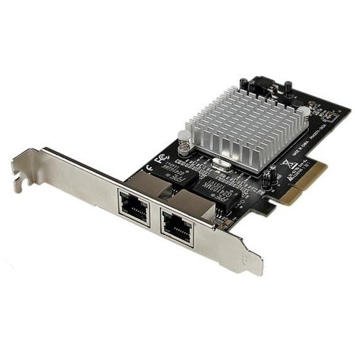 StarTech.com Dual Port PCI Express (PCIe x4) Gigabit Ethernet Server Adapter Network Card - Intel i350 NIC - American Tech Depot