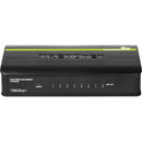 TRENDnet 8-Port Unmanaged 10-100 Mbps GREENnet Ethernet Desktop Switch; TE100-S8; 8 x 10-100 Mbps Ethernet Ports; 1.6 Gbps Switching Capacity; Plastic Housing; Network Ethernet Switch; Plug & Play