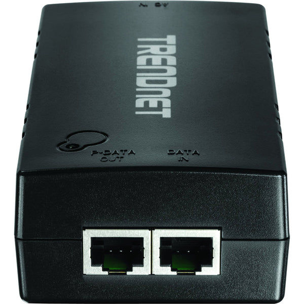 TRENDnet Gigabit Power Over Ethernet Plus Injector, Converts Non-Poe Gigabit To Poe+ Or PoE Gigabit, Supplies PoE (15.4W) Or PoE+ (30W) Power Network Distances Up To 100M (328 ft.), Black, TPE-115GI