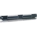 TRENDnet 16-Port Cat6 Unshielded Patch Panel, Wallmount Or Rackmount, 1U 19" , Cat3,Cat4,Cat5,Cat5e,Cat6 Compatible, 250Mhz Connection, Ideal For Copper Gigabit Ethernet Connections, Black, TC-P16C6